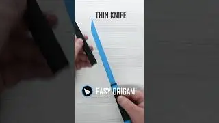 THIN KNIFE FROM PAPER