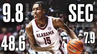 Noah Clowney FULL 2022-23 Alabama Season Highlights | 9.8 PPG 7.9 RPG & 48.6 FG%