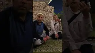 Жанобимиз қубога келганларида биринчи намоз ўқиган жойлари...