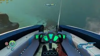 Subnautica - Sunbeam encounter, without interacting.