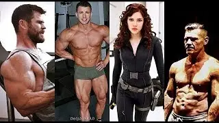 Avengers: Infinity War Cast TRAINING WORKOUT