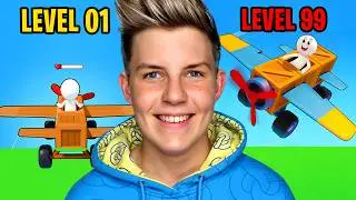 ✈️Can We Go NOOB to HACKER in FLY CHALLENGE!?✈️ Prezley