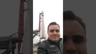 Макет ракеты-носителя "Восток" на ВДНХ