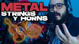¿Que decición de mezcla tomar al mezclar elementos orquestales en Metal?
