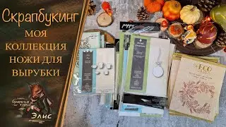Скрапбукинг: Моя коллекция ножей для вырубки.Ecopaper,Mimicut,Memorybox.#скрапбукинг#ножидлявырубки