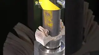 Crushing Money On Hydraulic Press I Satisfying Hydraulic Press Machine I ASMR I