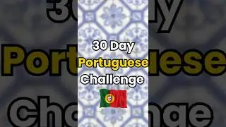 30 Days of Portuguese: Learn 1 Real Phrase a Day (Beginners) 🇵🇹