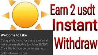 Earn 2USDT Instant Withdraw | Earn 2$ per referral  | Earn Online | earn cryptocurrency