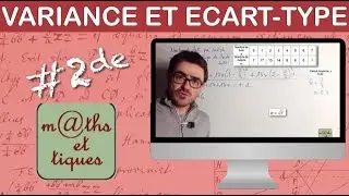 Calculer la variance et l'écart-type - Seconde