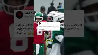 Aaron Rodgers wanted NONE of that 😂 #nfl #nflnews #nyjets #packers