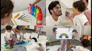 GIOCHIAMO CON LA PITTURA!