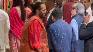 Salman Khan Mukesh Ambani Anant Ambani At  Ambani house for Ganpati Darshan in Mumbai