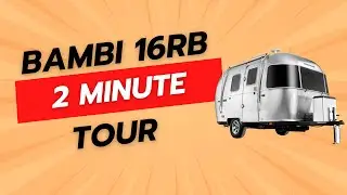 2-Minute Airstream Walkthrough | Bambi 16RB