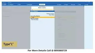 HOW TO CREATE LEDGERS IN TALLYPRIME