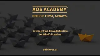 Evening Wind-Down Reflection: A Short Guided Meditation for Mindful Leaders | AOS Academy™