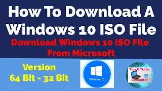 How to download Windows 10 ISO file from Microsoft - Simple 100% success - for free