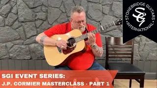 SGI EVENT SERIES - J.P. CORMIER MASTERCLASS- PART 1