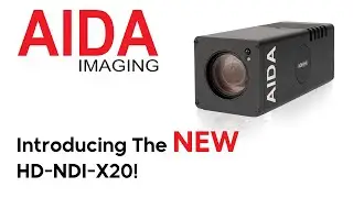 Introducing the NEW HD-NDI-X20 POV Camera from AIDA Imaging!