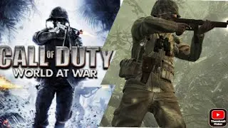 Прохождение Call Of Duty:World at War #3  Жёсткая Посадка