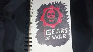 Changodraw - un dibujo de el logo de Gears of WAR