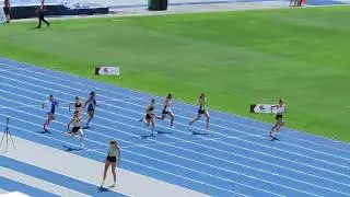 Ht4. 100m U14 Girls, QLD All Schools Championships, QSAC 1 November 2024