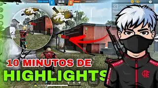 Outro Patamar no Redmi note 9 🏆 (10 Minutos de Highlights de Free Fire ) *Rank Solo VS Duo*