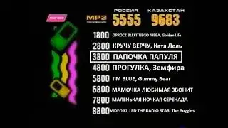 Реклама 5555 и на номер в Казахстане 9683 код 1800 (BRIDGE TV, 10.12.2008)