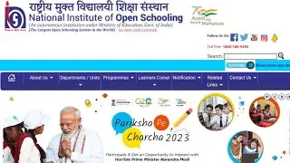 NIOS- NATIONAL INSTITUTE OF OPEN SCHOOLING