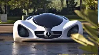 2015!!! Mercedes Benz Biome машина будущего