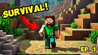 Minecraft Survival EP 1: THE BEGINNING!