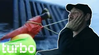 Crew Member On The Time Bandit Almost Pulled To The Bottom Of The Sea | Deadliest Catch