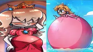 Princess Puff Peach and Daisy. A Super Mario Comic Dub.