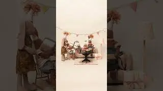 The Maileg Rabbits Throw a Dollhouse Birthday Surprise Party🎈 #mailegrabbittoys #designertoysforkids