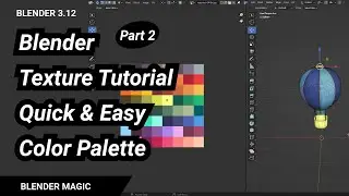 Blender Texture Tutorial Quick & Easy Color Palette