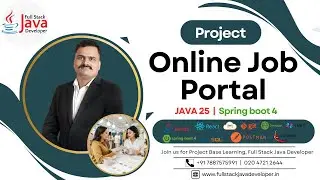 Online Job Portal | JDK 25 | Spring Boot 4 | React JS | Full Stack | For Purchase: +91 7887575991