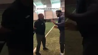 Is Aaron Donald training with KNIVES?! 😲