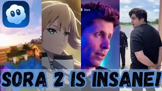 Sora 2 is insane!(invite codes, tests, how to use)