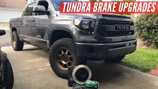 Tundra Brake Upgrades - Pads and Rotors DIY