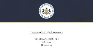Oral Arguments - Tuesday, November 28, 2023