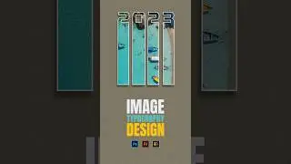 How to design images in typographic style | Photoshop + illustrator tutorial #typographicposter