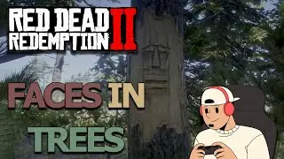 Red Dead Redemption 2: WHAT SECRETS Lurk in the Trees? Faces In Trees!