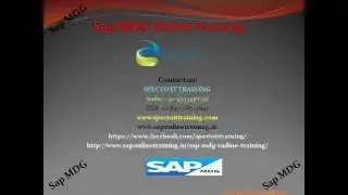SAP MDG online training