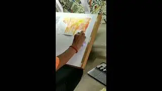 LIVE MASTERCLASS on Watercolor Landscape Painting with Prof. Raj Halankar.