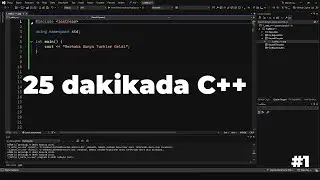 C++ İLK GİRİŞ / UNREAL ENGİNE 5 İÇİN