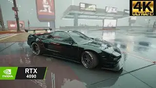 Cyberpunk 2077 - Next-Gen Mods - RTX 4090 - Honda NSX Liberty Walk - Insane Graphics