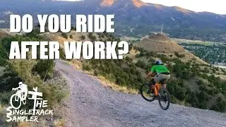 AFTER WORK RIDE? YES PLEASE! | Salida Mountain biking - Little Rattler and Burn Pile