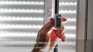 Elgato Eve Door & Window Batteriewechsel