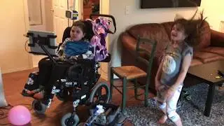 Ad Hoc Eye Gaze Wheelchair Mount, Rett Syndrome