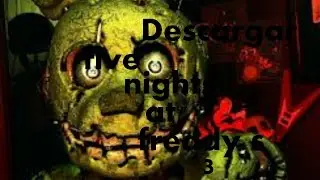 Como Descargar Five Nights At Freddy's 3 Facil
