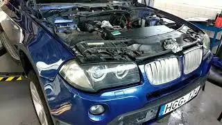 BMW E83 X3 3.0SD ремонт реле свеч накала!